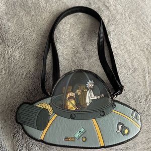 Rick & Morty faux leather crossbody 🪐